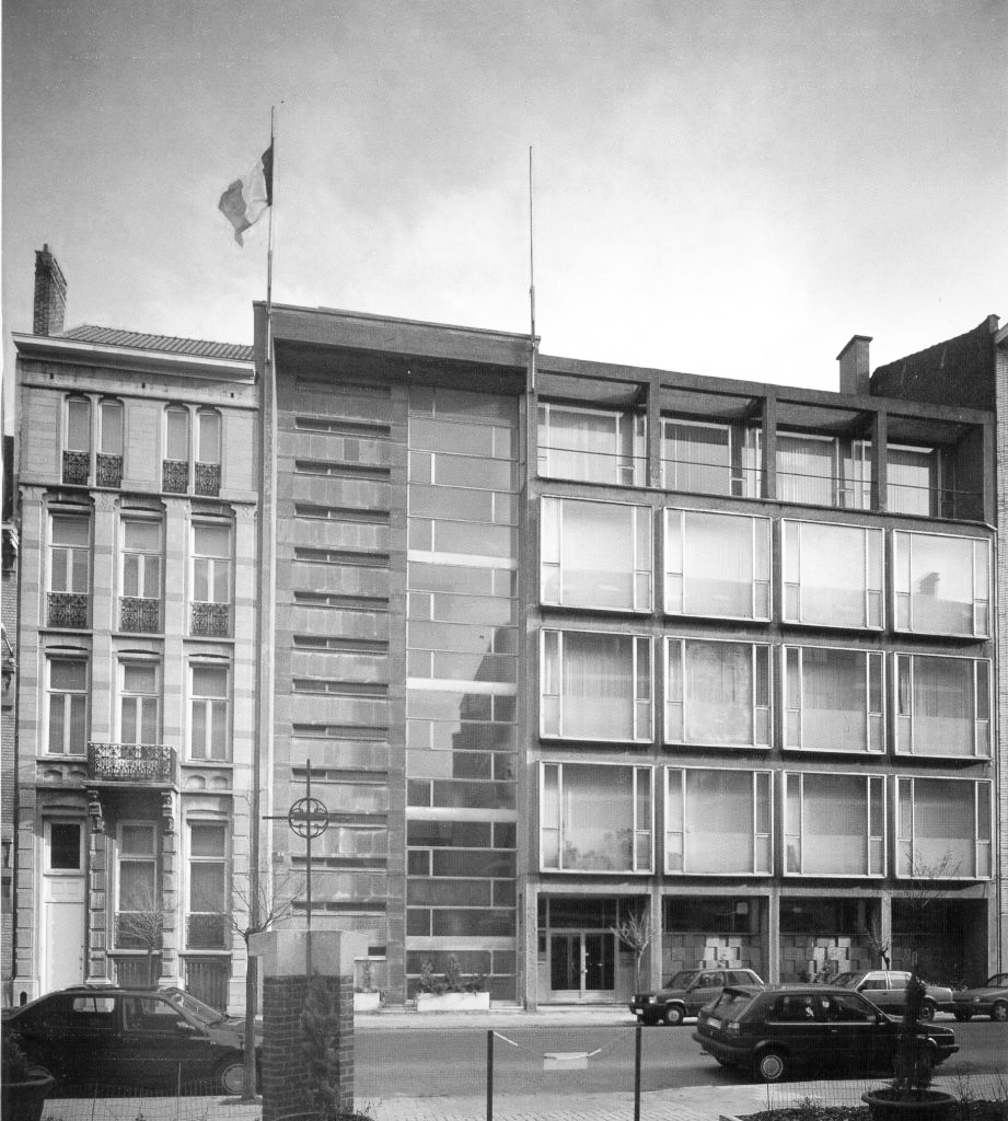 Modernist architecture - Maison des associations internationales - M.A.I.